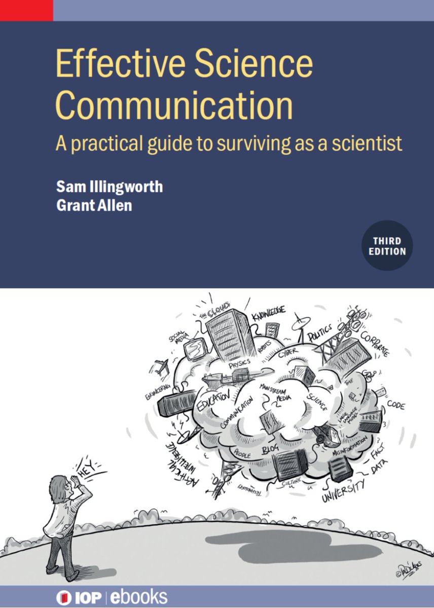 🎉Free Science Communication Textbook Alert! 🎉 In celebration of 3rd edition release of 'Effective Science Communication', @IOPPublishing is offering the 2nd edition for FREE! 📚 Just fill in a quick survey (7 Qs; 1 minute): comms.ioppublishing.org/k/Iop/effectiv… #SciComm #OpenAccess