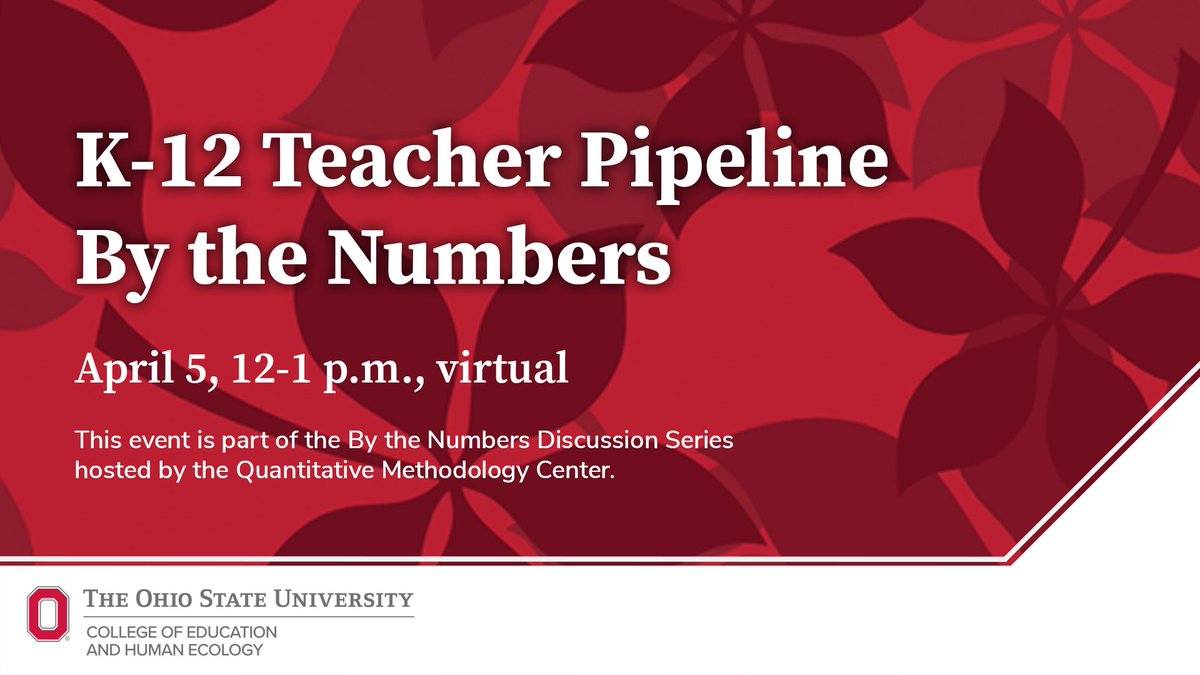 On April 5, join the QMC for a discussion with Brendan Bartanen, assistant professor of education policy at the University of Virginia, on how to build a stronger K-12 teacher pipeline in the U.S. Learn more and register at bit.ly/4akzRnt.