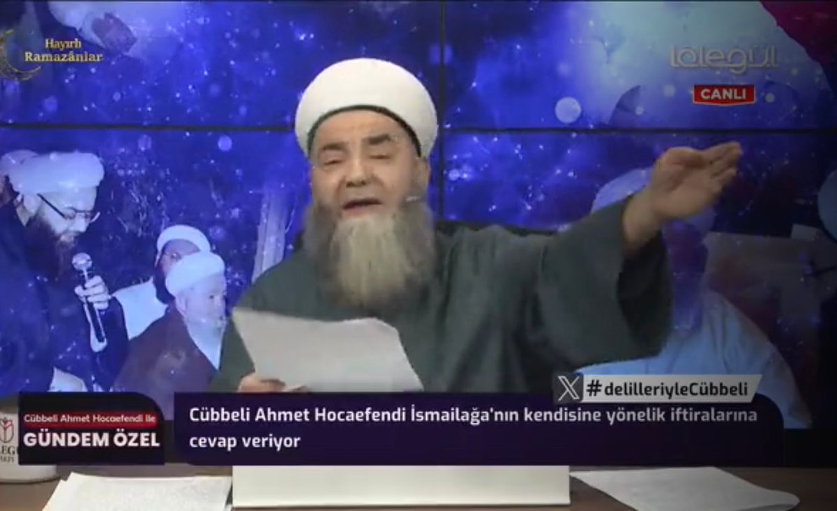 LalegulFM's tweet photo. Cübbeli Ahmet Hocaefendi LALEGÜL TV ekranında gündeme dair özel açıklamalarına devam ediyor. https://t.co/RZjSxxq0BS