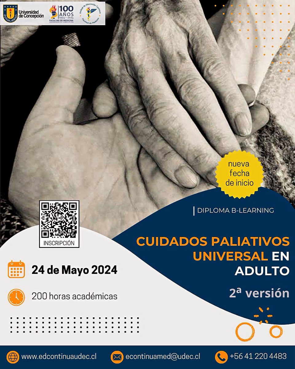 Sociedad Médica de Cuidados Paliativos - Chile (@paliativoschile) on Twitter photo 