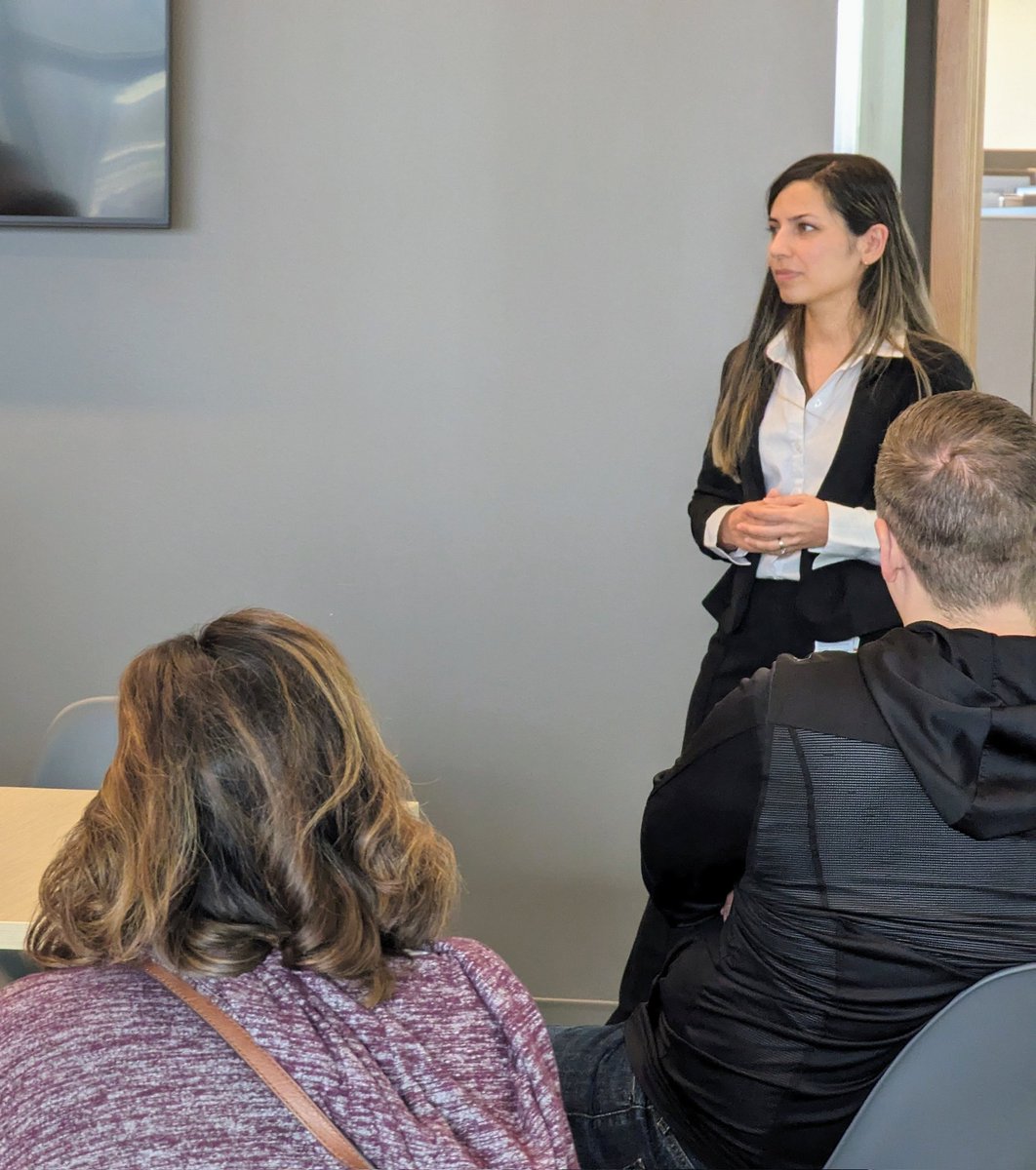 Many thanks to @Pelotnia funding partner, Pharmavite, for visiting the #PIIO to learn more about the work we do to advance #ImmunoOncology. Special thanks to Dr. Hakimeh Ebrahimi-Nik for giving updates on her research, which focuses on the functional dynamics of #CD8 #Tcells.