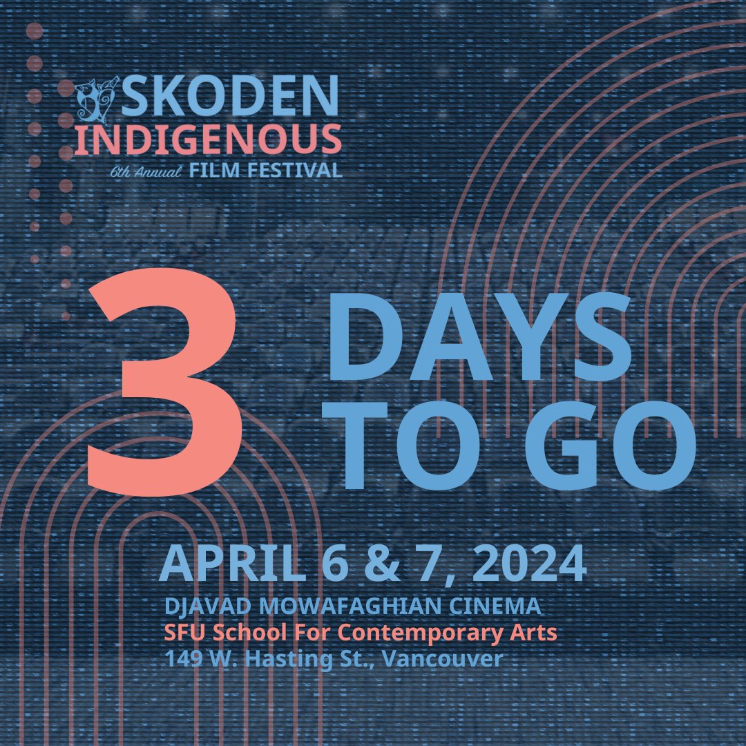 We have 3 days left until Skoden!! 🎬 You still have time to grab your tickets, check the link in our bio! 🎟️⭐️ 📲 Follow us on Facebook, Instagram, and TikTok for more content and updates! (Link in bio)