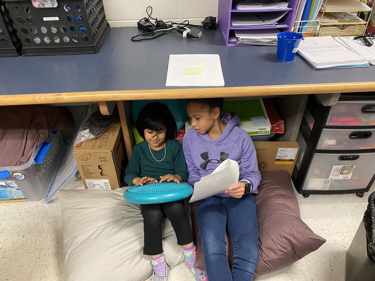 Thank you to our Pup Partners for letting us share our fractured fairy tales with you. You were an amazing audience! <a href="/RLCPrincipal/">Diane Insari</a> <a href="/MrsEngle7/">Kim Engle</a>