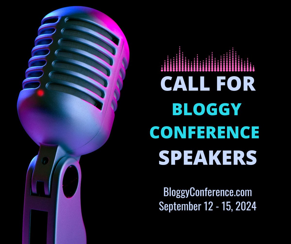 Speaker Application open for Bloggy Conference 2024 at @CedarPoint! ➡️ bloggyconference.com/speaker-propos…