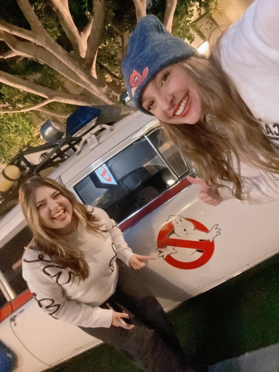 Had the honor of voicing the Mini Pufts in the latest Ghostbusters movie Ghostbusters: Frozen Empire!!!! <a href="/shelby_young/">Shelby Young</a> (who also voices Mini Pufts) and I went to see it in #4DX and it was such a blast!!! Ride along in the Ecto-1?! YES PLEASE!

In theaters now!!!🚫👻#Ghostbusters
