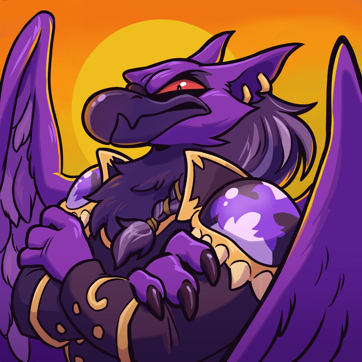 ✧ Lord Kass ✧ doodle I did for Meridell Day, he's still salty