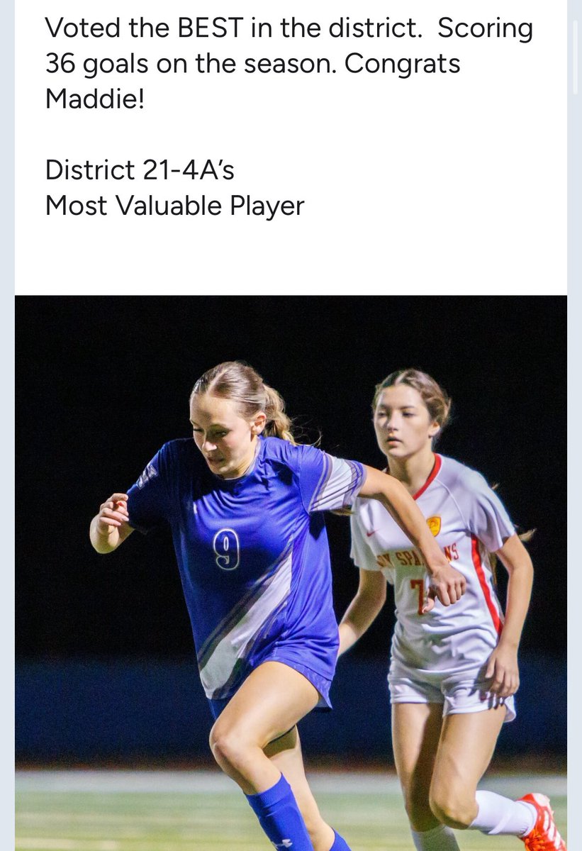 maddie watson (@maddie_wats0n) on Twitter photo What an AMAZING way to end my Jr. Soccer Season!! Couldn’t be more grateful🩷🩷🩷 <a href="/AggieSoccer/">Texas A&M Soccer</a> <a href="/TexasSoccer/">Texas Soccer</a> <a href="/MaxPreps/">MaxPreps</a> <a href="/NeedvilleA/">Needville Athletics</a> @LadyJaySocTGW <a href="/LSUSoccer/">LSU Soccer</a> <a href="/NeedvilleFutbol/">Blue Jay Soccer</a> What an AMAZING way to end my Jr. Soccer Season!! Couldn’t be more grateful🩷🩷🩷 <a href="/AggieSoccer/">Texas A&M Soccer</a> <a href="/TexasSoccer/">Texas Soccer</a> <a href="/MaxPreps/">MaxPreps</a> <a href="/NeedvilleA/">Needville Athletics</a> @LadyJaySocTGW <a href="/LSUSoccer/">LSU Soccer</a> <a href="/NeedvilleFutbol/">Blue Jay Soccer</a>
