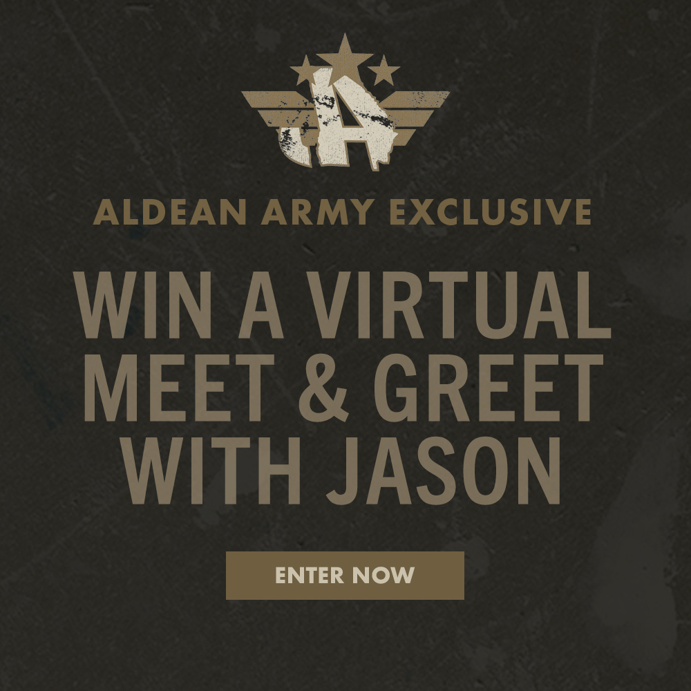 Excited to do these virtual meet & greets with u guys! Join The Aldean Army now and enter for a chance to win: jasonaldean.com/join