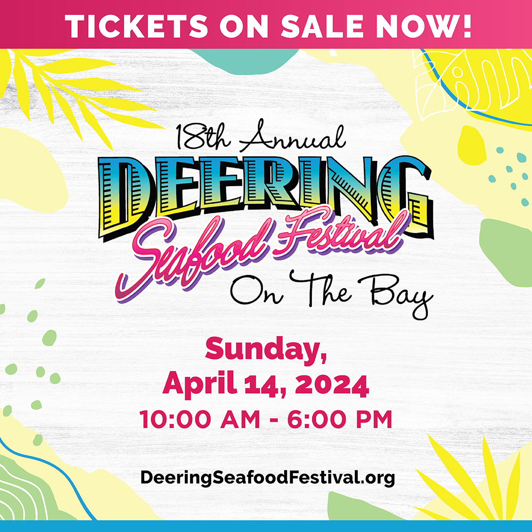 Enjoy fresh seafood, chef demos, live entertainment & more at the 18th Annual Deering Seafood Festival on Sunday, April 14th at Deering Estate! Get your tickets online today: etix.com/ticket/p/49736…