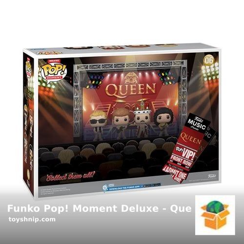 Check out this product 😍 Funko Pop! Moment Deluxe - Queen Wembley Stadium Vinyl Figures 😍 by Funko starting at $63.30 USD. Shop now 👉👉 shortlink.store/_dsphk52yca5 #Funko #ToyShnip #Onlinestore #Shopping