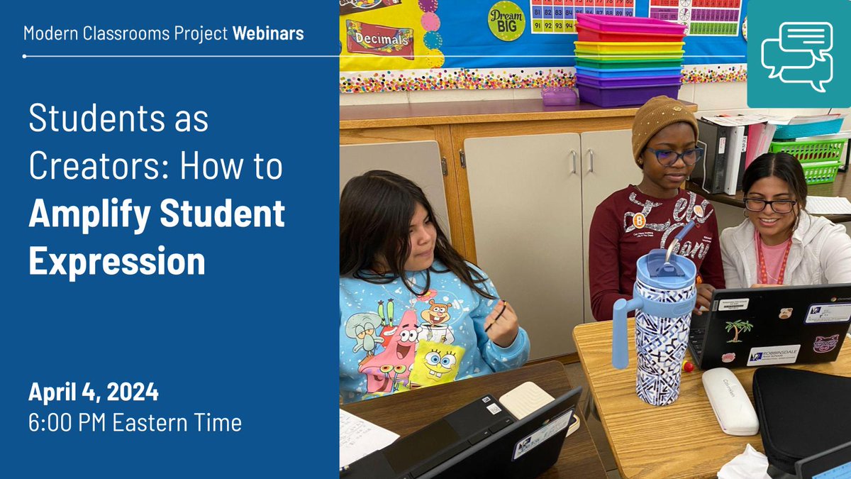 🚀 Are you tired of passive learning? Wondering how to engage students in meaningful ways? Join us for this 60-minute interactive workshop with Screencastify to learn how to amplify student expression. Register : ow.ly/2XaC50R5TEe