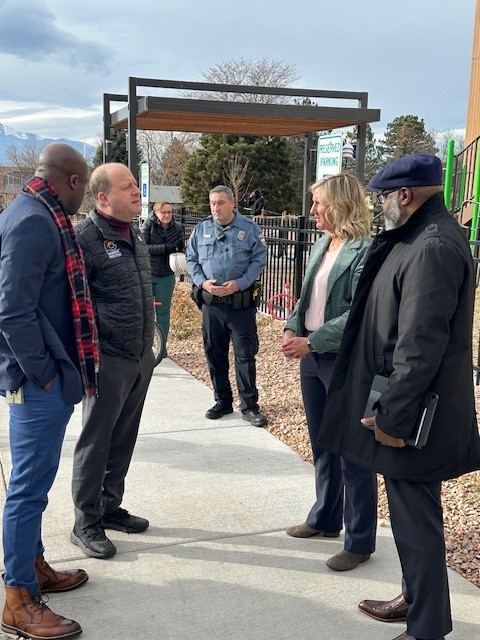 Throwback wednesday! In December, we welcomed Governor Polis! to our newest property, located in Colorado Springs.  During his visit, he talked about how properties like The Commons are paving the way for supportive housing models in the state.
rockymountaincommunities.org