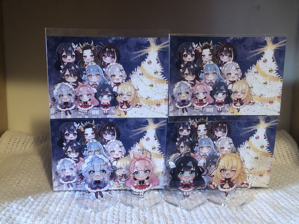JN9792's tweet photo. Yay!! my Kawaii Christmas merch of #Nenetan #ReinaSun #Islacoleman #Charlottesuzu #LuaAsuka #Namiganami #SheeIcho #YunoHanaki #RanTsukiha and #KayaNishikino is finally arrived. 
All of you are soooooo CUTE!!! ☺️
I can’t wait for Christmas already, lol 
🎅🏻🎄🎁 https://t.co/YLohpZfiWe