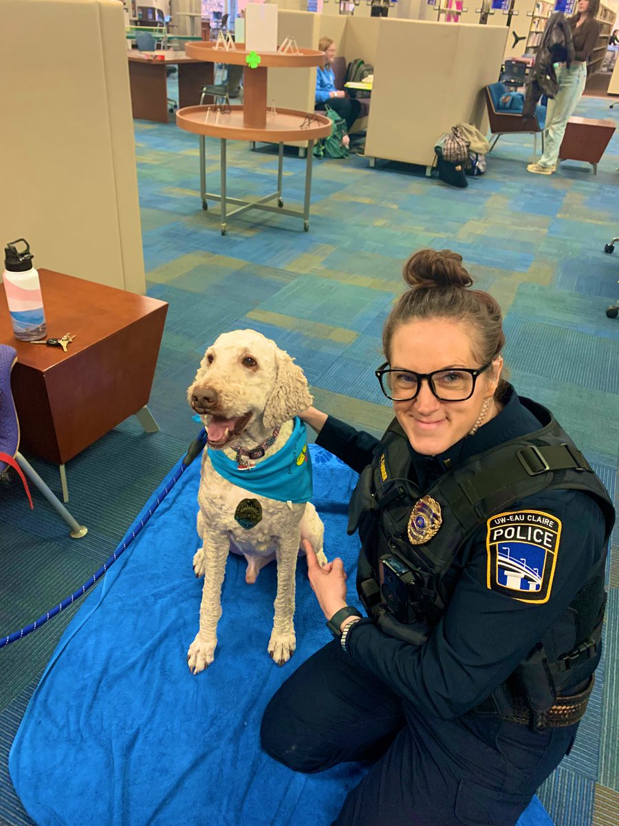 Deputized my bud, Nelson tonight! We are at the McIntyre Library till 7:00pm! 601