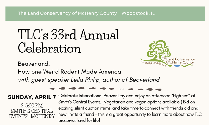Heading to Chicago on Friday Looking forward to exploring some of the wetlands of the Land Conservancy of McHenry County and then speaking to their community for International Beaver Day on Sunday.