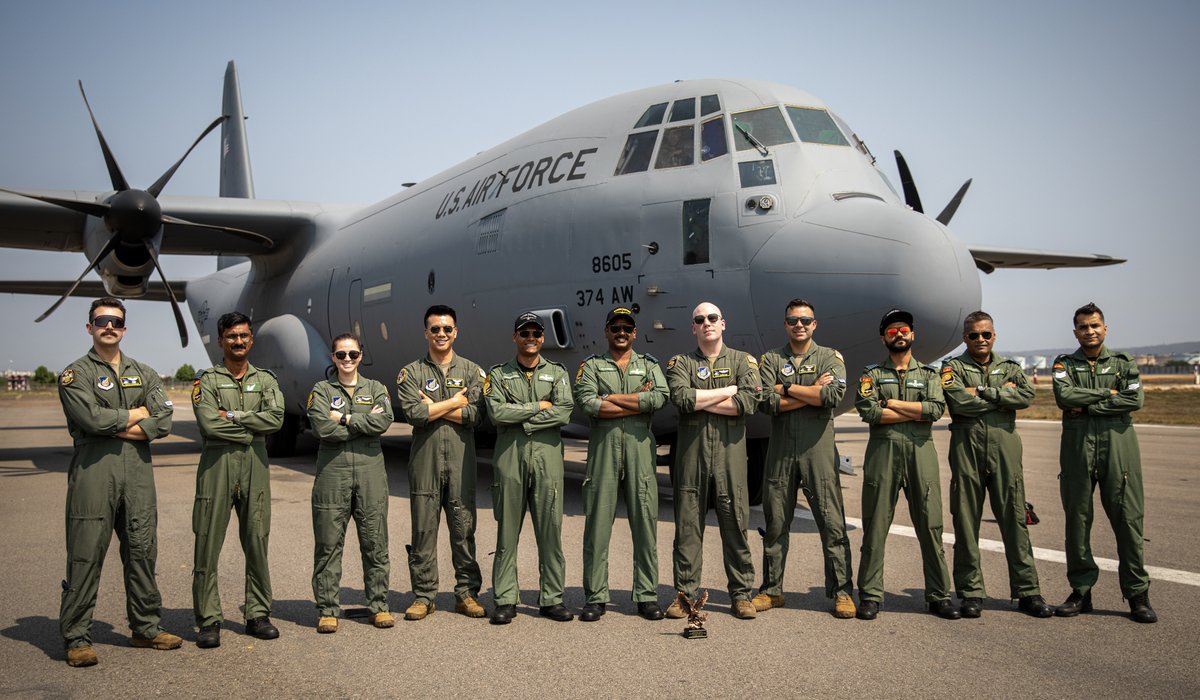 Members of the 36th Airlift Squadron from Yokota Air Base participated in the joint military exercise #TigerTRIUMPH24, which took place in Visakhapatnam, India, from March 18-31, exercising responsiveness and interoperability for humanitarian assistance and disaster relief.