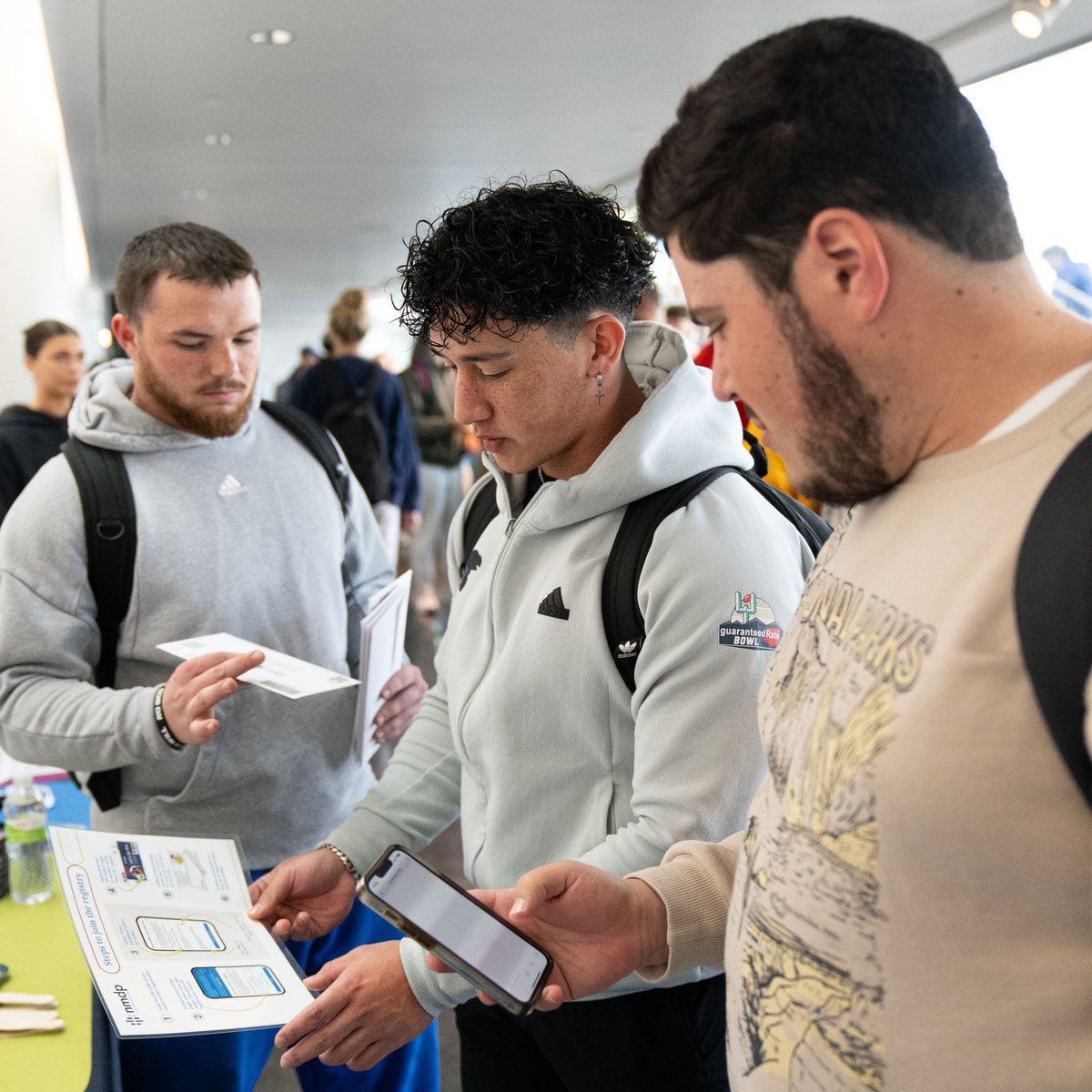 Thank you to all of the Jayhawks who joined our @nmdp_org ‘Be The Match’ drive today 🫶 Coming together for a chance to save lives!