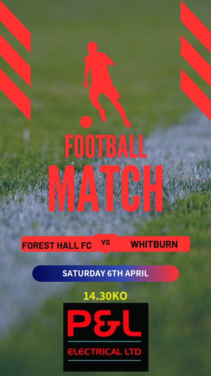 Next Match 📣 This week we return home in a fixture against Whitburn, this is one we hope stays on ⚽️ ⚽ (H) vs Whitburn 📅 06/04/24 ⌚ 14:30 🏆 League 🏟️ Palmersville Sports Pavilion 🚗 NE12 9HW #UptheHall 🌳🔴