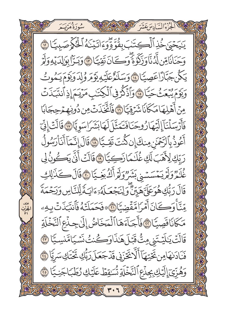سورة مريم
الصفحة 306