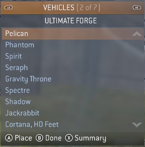 Gave Halo 3's Forge menu a visual update for my next mod