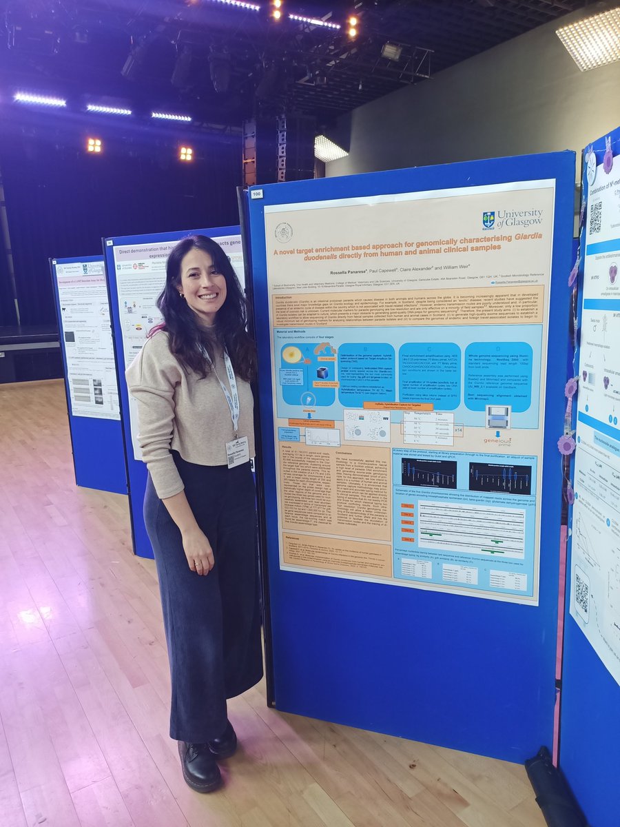 Poster #100 at the #BSP2024: telling something new about Giardia ... :)