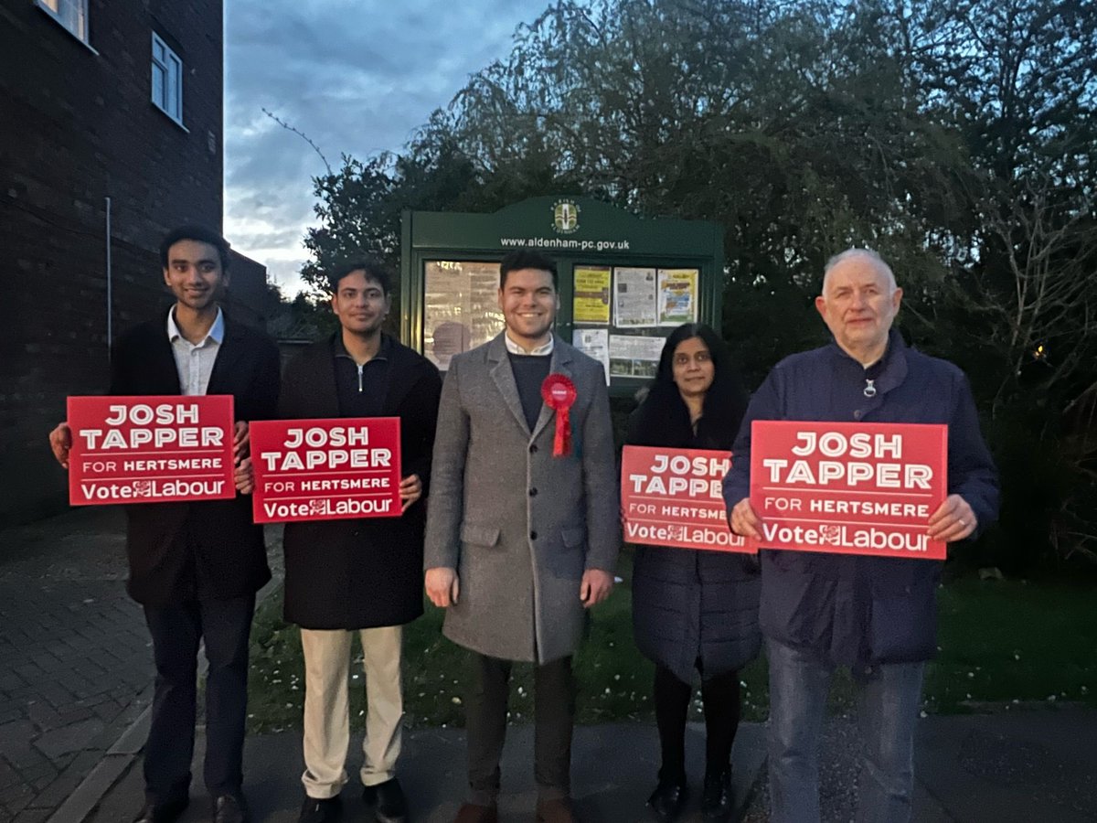 Great to be out in Radlett speaking to residents this evening. It’s clear that people are ready for change. Hertsmere deserves better - and as its Labour MP, I’ll stand up for every resident in our constituency.