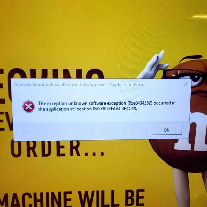 #Students discover M&M's #VendingMachine is spying on them zorz.it/3IlVOWM | #MattGrowcoot #FacialRecognition #GDPR #ImagesOfCustomers #UniversityOfWaterloo #Canada #privacy #spying