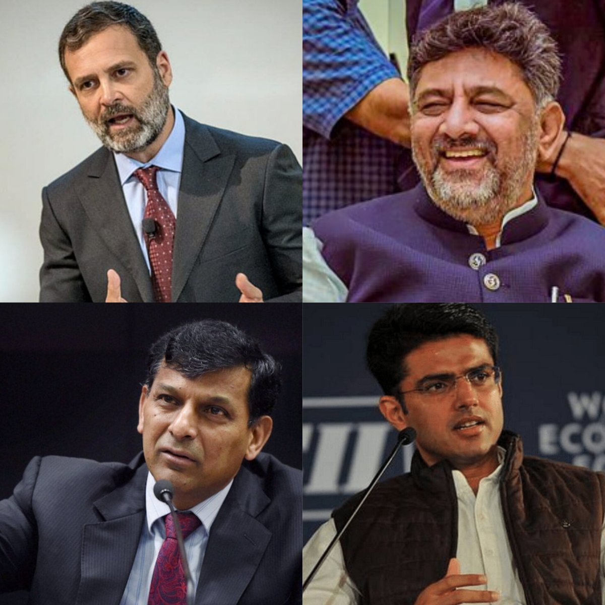 Today India can only be saved if -

- Rahul Gandhi becomes Prime Minister
- DK Shivakumar becomes Home Minister
- Raghuram Rajan becomes Finance Minister
- Sachin Pilot becomes Defence Minister
- Complete ban on RSS

Together they will safeguard India for next few generations 🔥