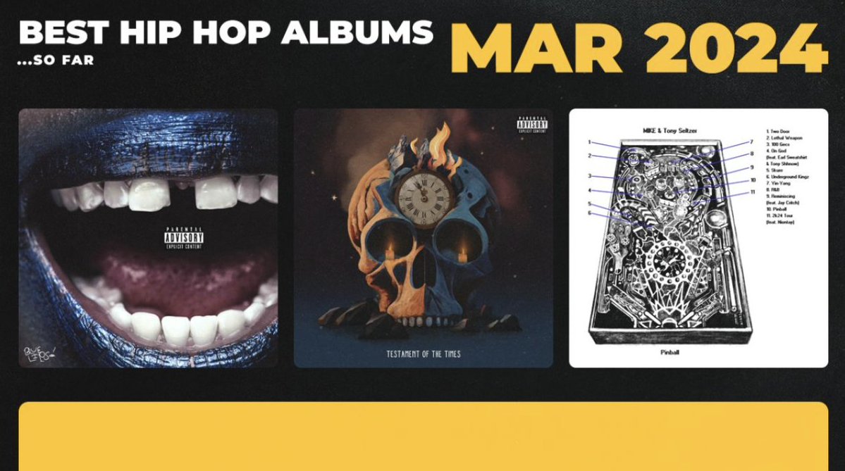 🚨UPDATE🚨 Best Hip Hop Albums of 2024...So Far: @ScHoolboyQ, @JaeSkeese, @Hit_Boy & MORE 🔥 ⏩ TAP IN: bit.ly/4c6R8BO