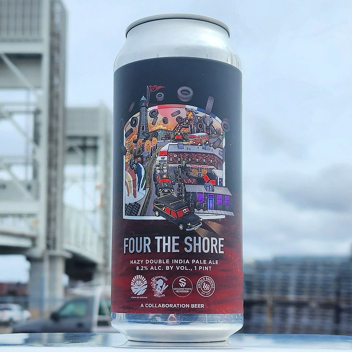 SOUTH SHORE REPRESENT! Four The Shore is back! All the info on Facebook & Instagram! Order | widowmakerbrewing.com/stores