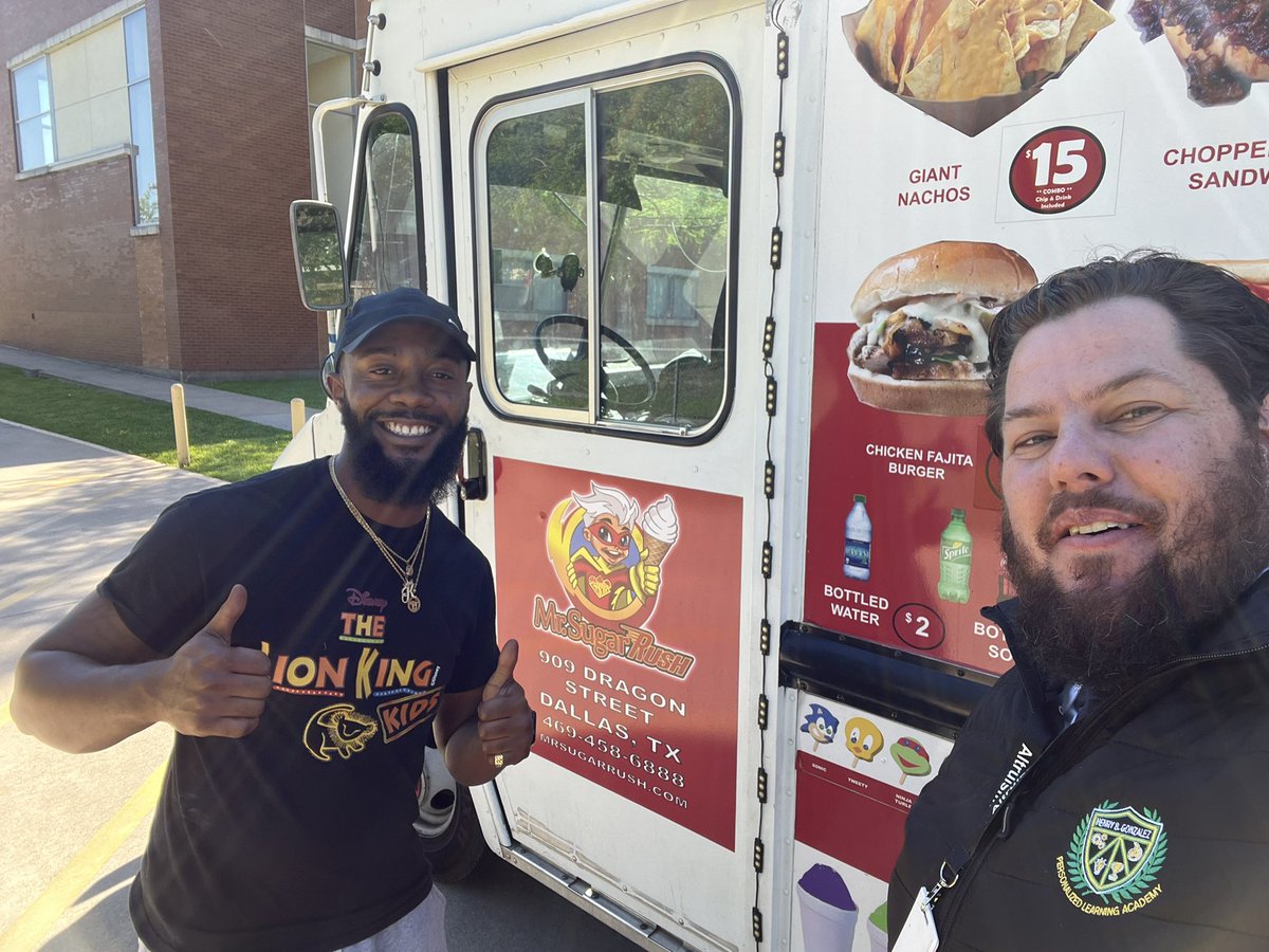 John Noel-Morgan (@principal_jp) on Twitter photo Thank you <a href="/mrsugarrush/">Mr.Sugar Rush</a> for treating <a href="/HBGonzalezPLA/">Henry B. Gonzalez PL Academy</a> to a cold ice cream! Our amazing team members loved having them on campus to keep us COOL for afterschool PD🍦🥶🍨 @SpruceV_T <a href="/HbGonzalezPta/">Henry B. Gonzalez PTA</a> #webuildscholars Thank you <a href="/mrsugarrush/">Mr.Sugar Rush</a> for treating <a href="/HBGonzalezPLA/">Henry B. Gonzalez PL Academy</a> to a cold ice cream! Our amazing team members loved having them on campus to keep us COOL for afterschool PD🍦🥶🍨 @SpruceV_T <a href="/HbGonzalezPta/">Henry B. Gonzalez PTA</a> #webuildscholars