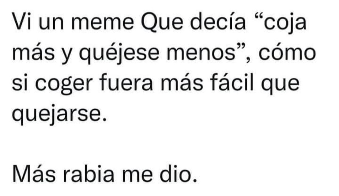 Ely_Rrod's tweet photo. Nunca en la vida será más fácil. 

Obvio que da rabia ☺️😔

#teamquejas #rabia #Injusticia https://t.co/2aftiqoGL4