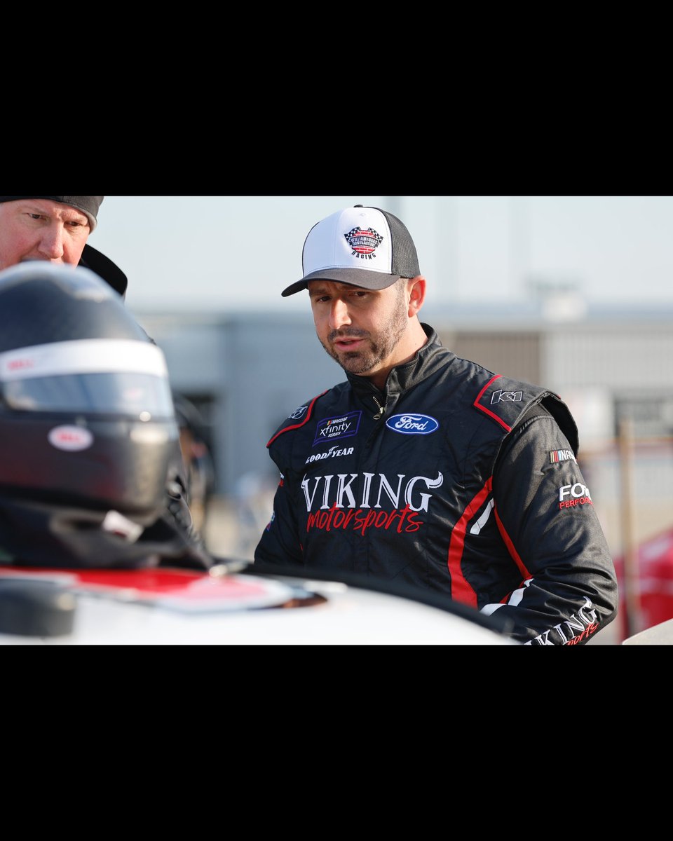 Sure felt good driving in circles again 🏁 • #NASCAR #Xfinityseries #VikingMotorsports #mattdracing #ford #fordperformance #Richmondraceway