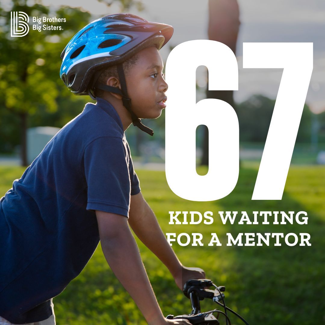 🌟 Calling all potential mentors! We have 52 boys and 15 girls eagerly awaiting a mentor just like YOU! Join us as a Big Brother, Big Sister, or Big Couple TODAY! 🙌 : buff.ly/3HvvCZ1 #BeBig #BBBS #WaitlistWednesday