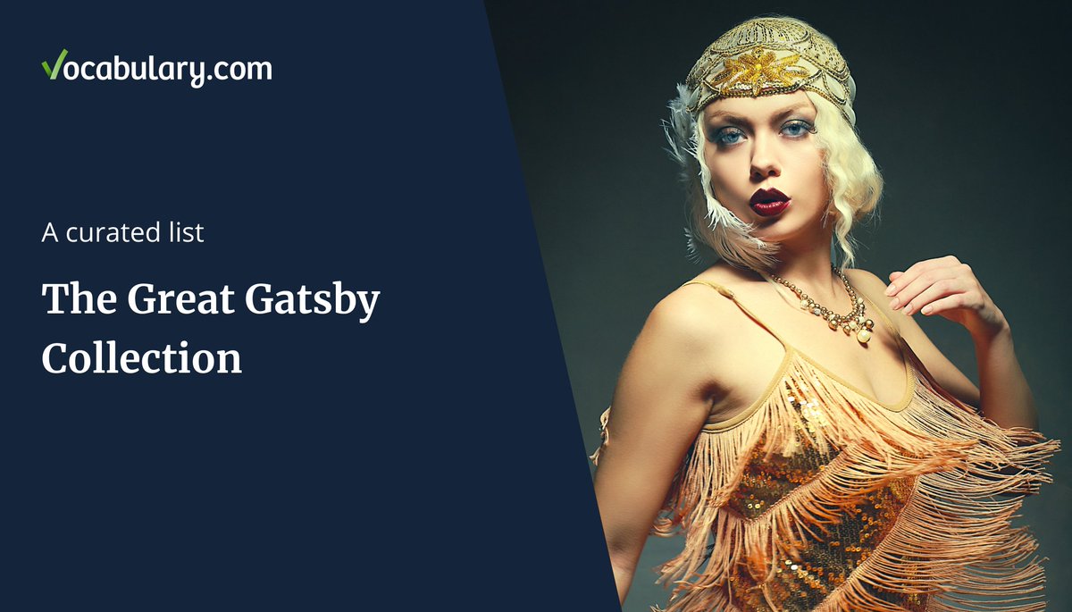 #OTD in 1920, the legendary literary couple F. Scott Fitzgerald and Zelda Sayre married. Revel in some roaring 20s fun with vocab from The Great Gatsby: bit.ly/3mgspkZ