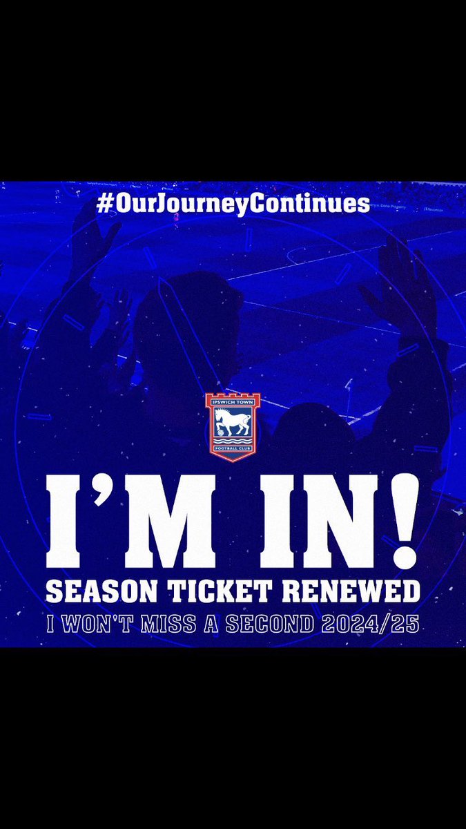 Halestorm1981's tweet image. #itfc #OurJourneyContinues @IpswichTown