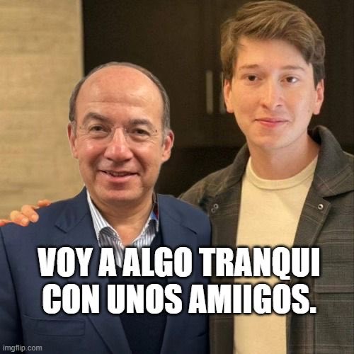 Borolas <a href="/FelipeCalderon/">Felipe Calderón 🇲🇽🇺🇦</a> reconoce a
<a href="/JPsagalvez/">Juan Pablo Sánchez Gálvez</a> cómo (Juan Pablo) uno de sus alumnos más avanzados en la Academia Borolas Stars.
En Polanco Junior, WhatsApp.
A ver si sale esto en LATINUS de Loret alías el #LoretLordMontajes
Ni Borolas se atrevió a tanto.