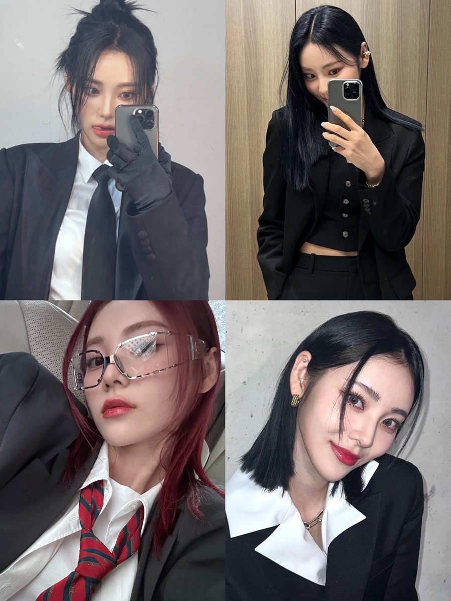 jinsoul in suits supremacy