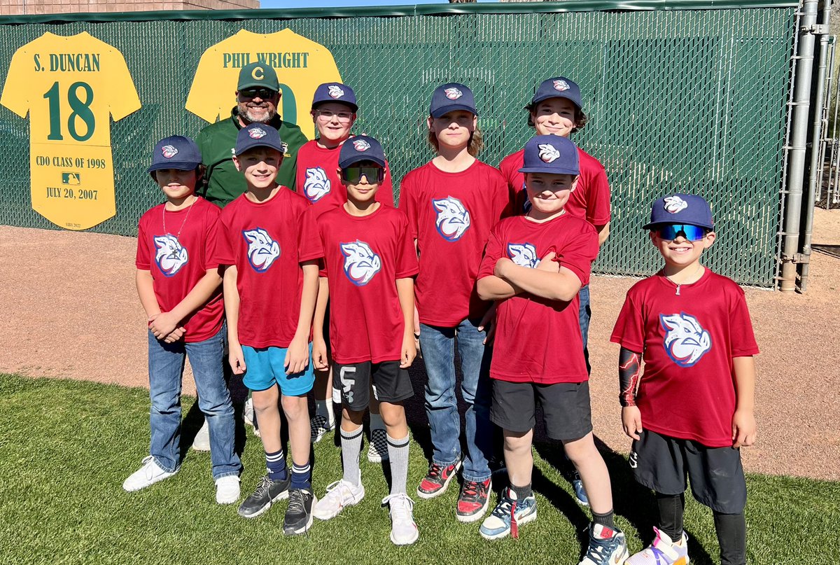 The CDO AAA Iron Pigs. By playing CDO Little League, these young men have a 2% better chance of playing in the MLB but, still, 2% of 0 is zero. Still need lots of luck and work