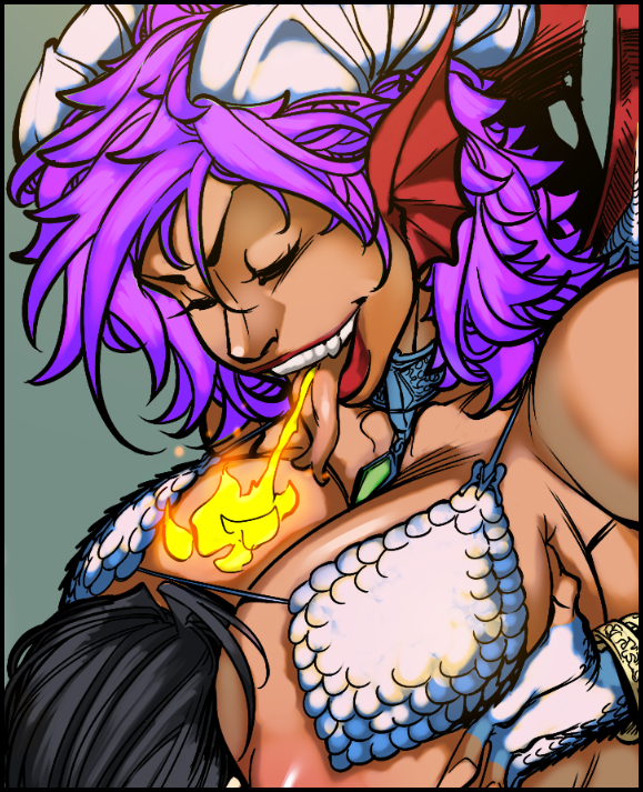 Working away on the next page of DragonSlayer. It will be posted soon! If you like please consider supporting me for more fun, nasty, sexy stories.