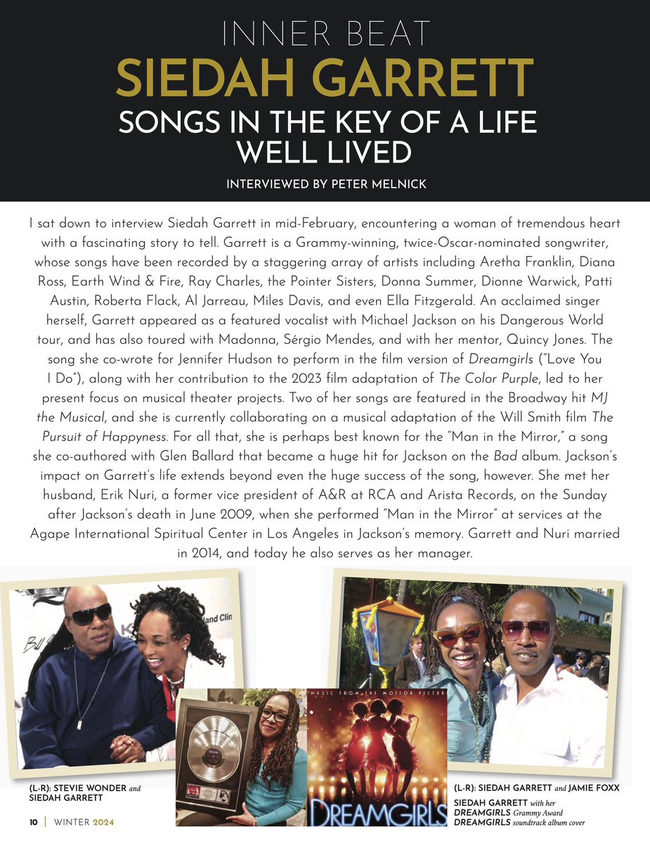 Wonderful new interview with The Society of Composers & Lyricists covering my life and career, from childhood in Compton to two Oscar nominations. Read here 👉 thescl.com/wp-content/upl… @The_SCL #songwriter #songwriters #songwriting #lyricist #lyrics #thescore #music @melnickmx