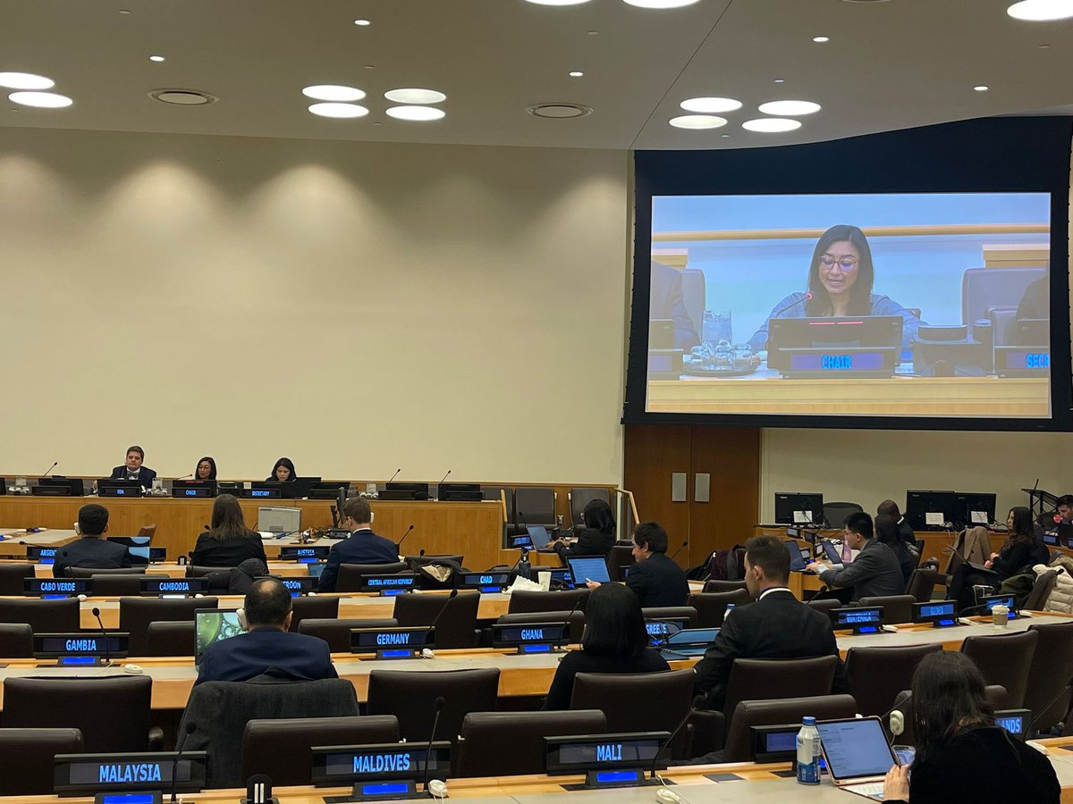 1st day as Chair of the 🇺🇳 Disarmament Commission- WG II that will formulate “recommendations on common understandings related to emerging technologies in the context of international security”. 

#disarmament 
#internationalsecurity 
#emergingtechnologies