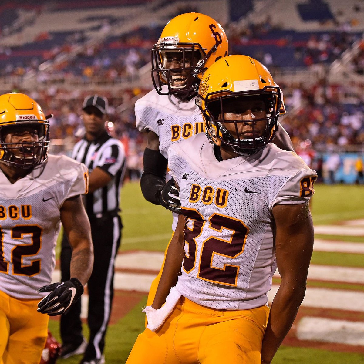 #AGTG After a great call with @CoachDJ_WRA I am blessed to receive an offer from Bethune-Cookman University @CoachWoodie @FlightSkillz @CoachJackson84 @FriscoMemo_FB @TomLoy247 @Perroni247 @MohrRecruiting @On3Recruits