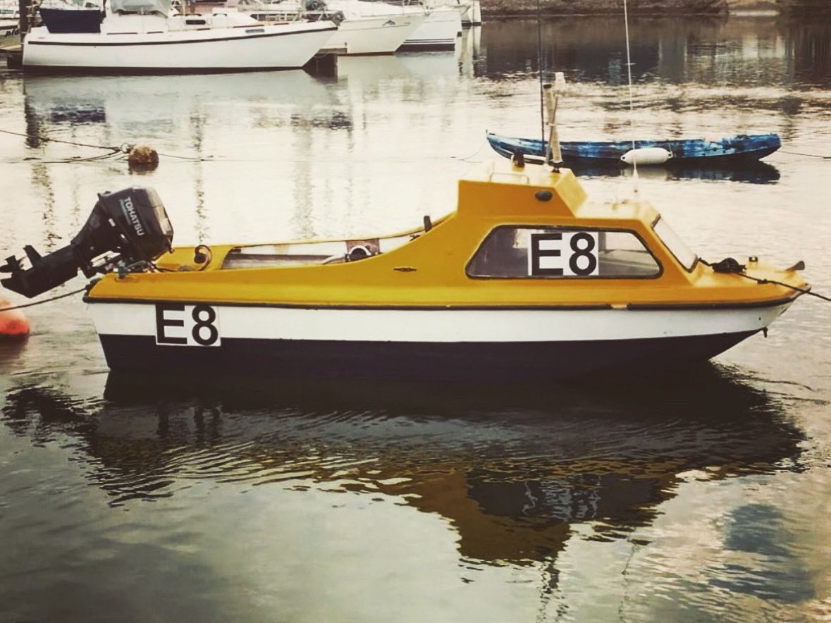 #MeetOurFleet 

This is Hazelbee a 15ft CJR fished out of #Axmouth by Hakim Bakrim. 

#eatourfish #fishermenled
#grassroots #fishing #lowimpact #seafood #collaboration #cic 

To find out more about our members visit our website.