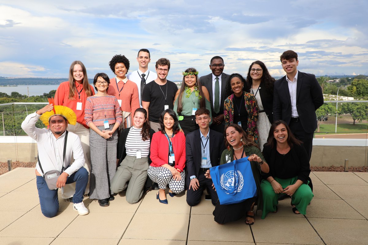 We must continue to meaningfully engage young people in decision-making processes on climate change at all levels. The future belongs to them. #Youth2023 #ClimateAction #Brazil