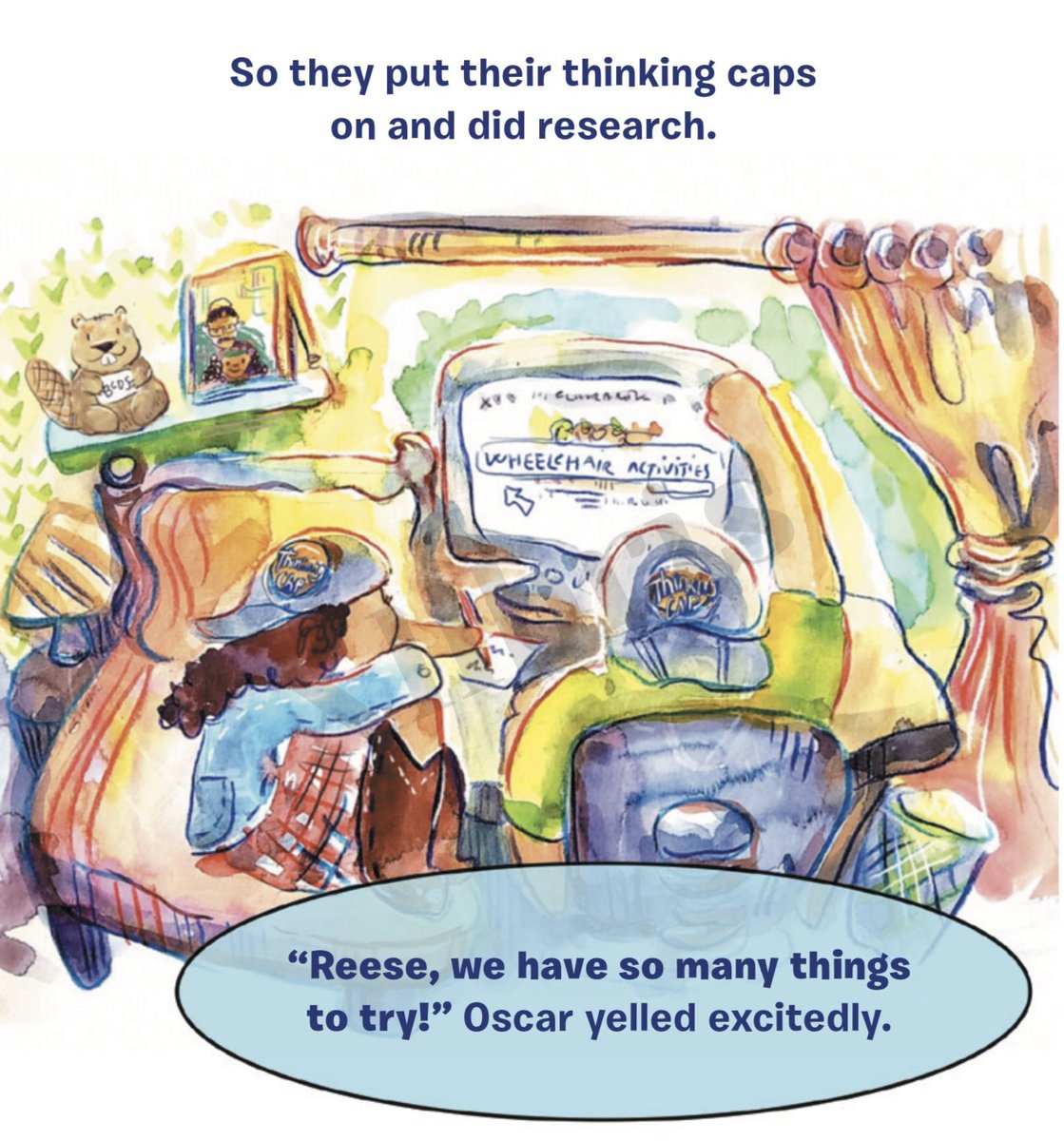 swasser85's tweet image. KEEP ON WHEELING. Reese needed a wheelchair and she thought her life was over. But with a little creativity and care, she found out she can do anything! BUY IT