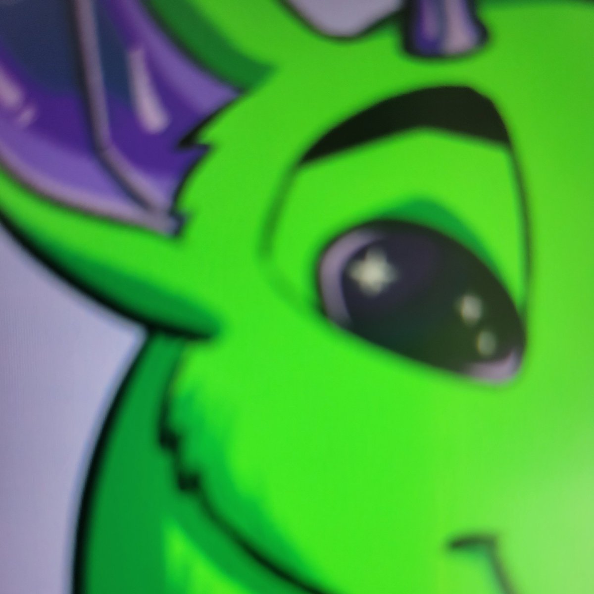 Another fursuit premade gift headshot dropping soon! Who might it be for this time~? 👽🐐