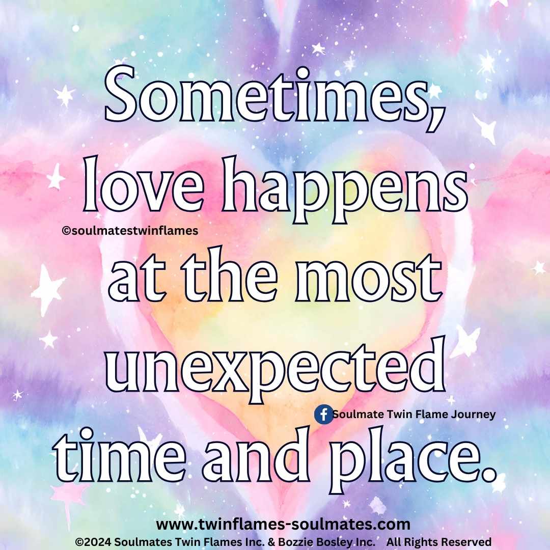 Sometimes, love happens at the most unexpected time and place. ##loveatfirstsight #destiny #fate #DivineIntervention #endlesslove #eternallove #lovestory