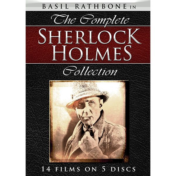 From 1939-46, Rathbone starred with Nigel Bruce (as Watson) in a series of 14 feature films. 12 have been restored by the UCLA Film & Television Institute. Shop Now: bit.ly/3xgLJbv #SherlockHolmes #BasilRathbone #NigelBruce