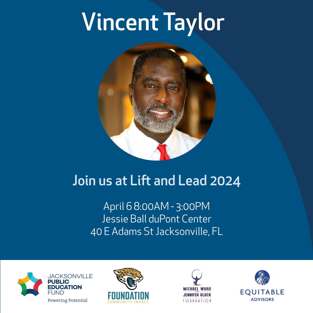 I’m honored to be one of the speakers! Calling all Educators! Join me this Saturday April 6 at Jacksonville’s Public Education Fund Lift and Lead Conference supporting Black & Latinos make teachers. The event is FREE for all teachers. Register now at: bit.ly/liftandlead2024 ￼